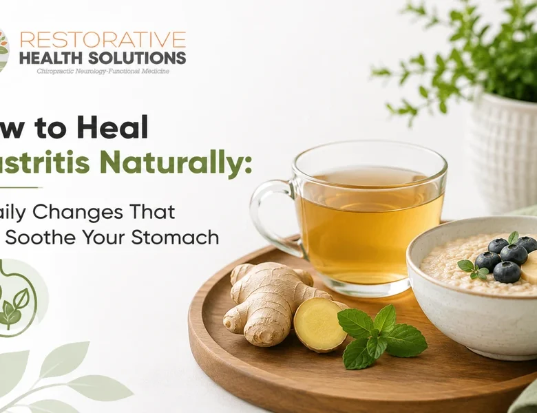How to Heal Gastritis Naturally: 6 Daily Changes That Can Soothe Your Stomach